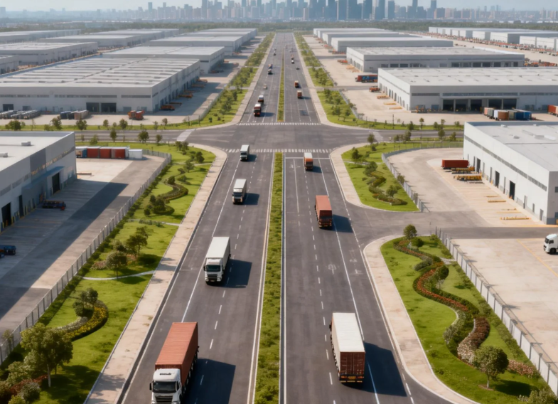 园区厂房效果图4